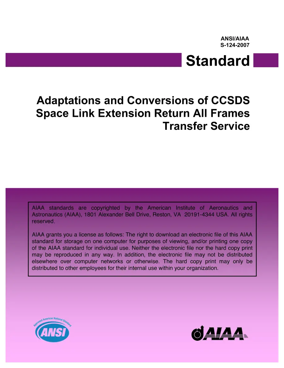 AIAA S-124-2007(2017) AIAA S-124-2007(2017) pdf