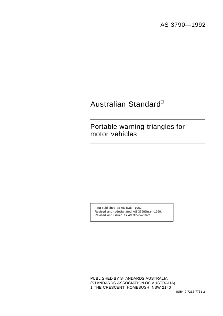 AS 3790-1992 AS 3790-1992 pdf