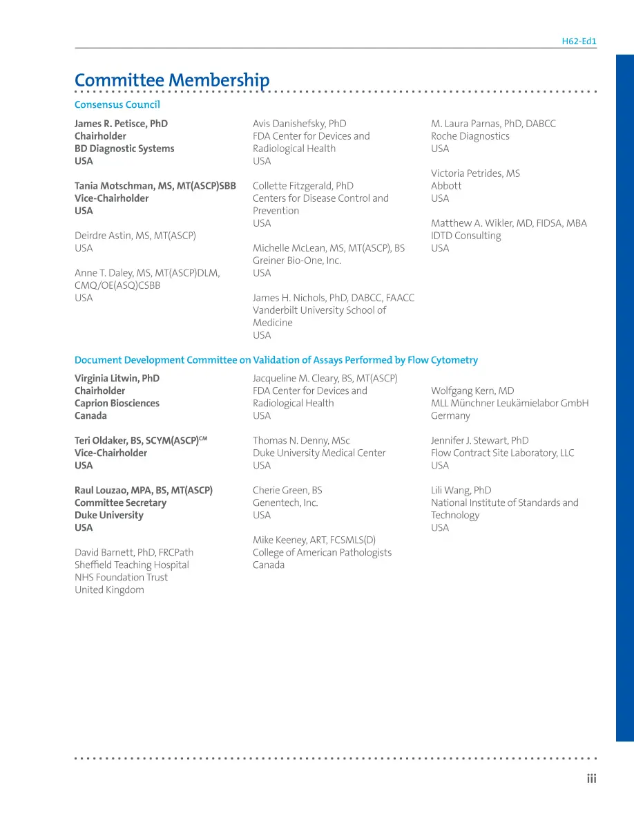 CLSI H62 CLSI H62 pdf