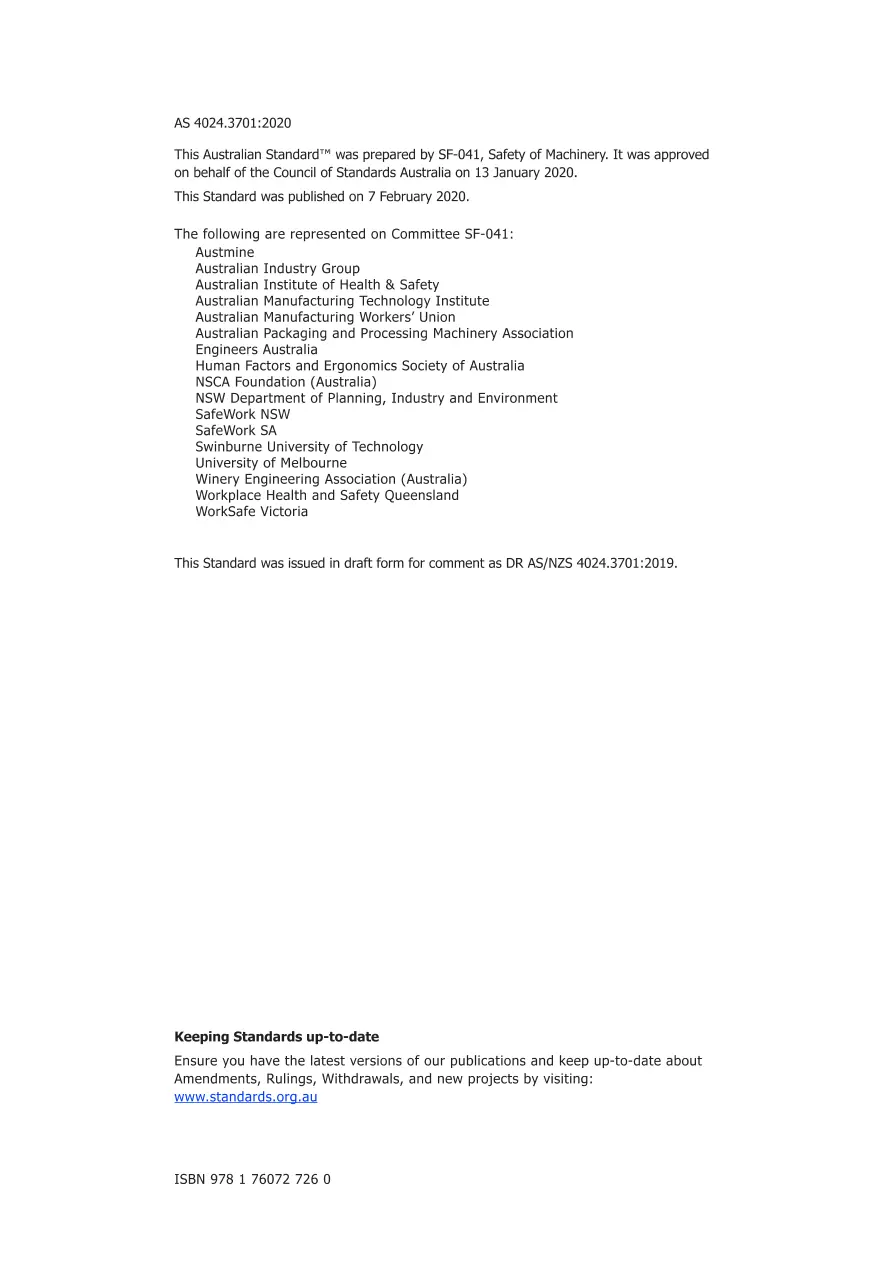 AS 4024.3701:2020 AS 4024.3701:2020 pdf