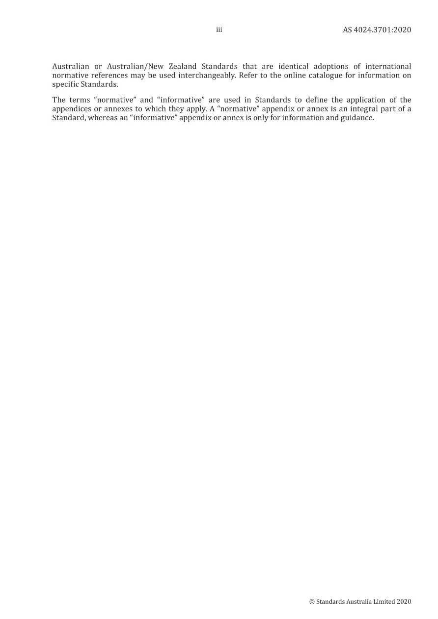 AS 4024.3701:2020 AS 4024.3701:2020 pdf