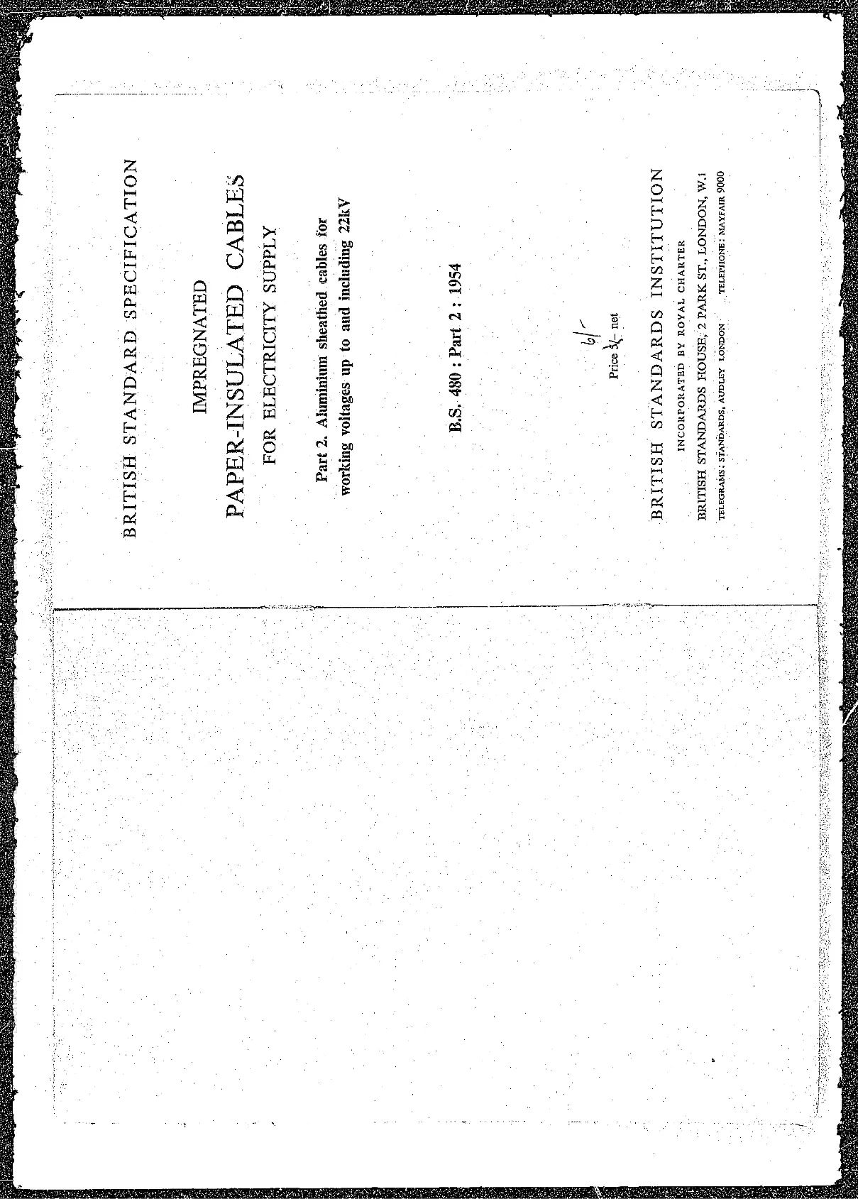 BS 480-2:1954 BS 480-2:1954 pdf