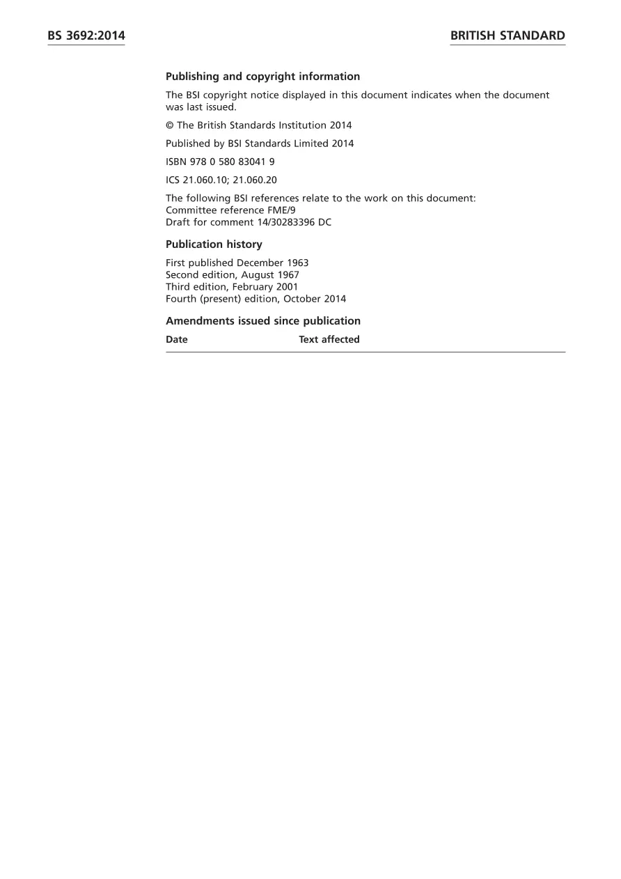 BS 3692:2014 BS 3692:2014 pdf