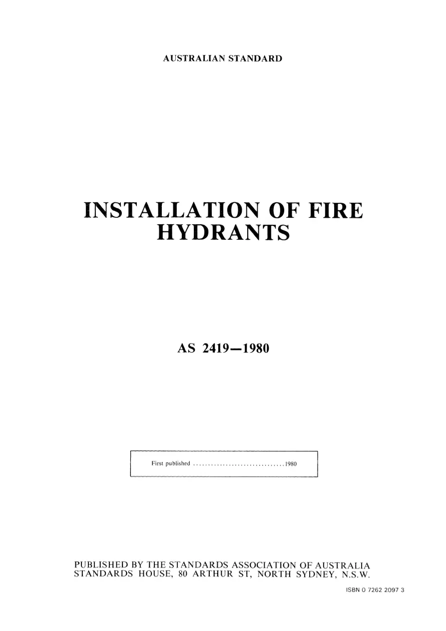 AS 2419-1980 pdf