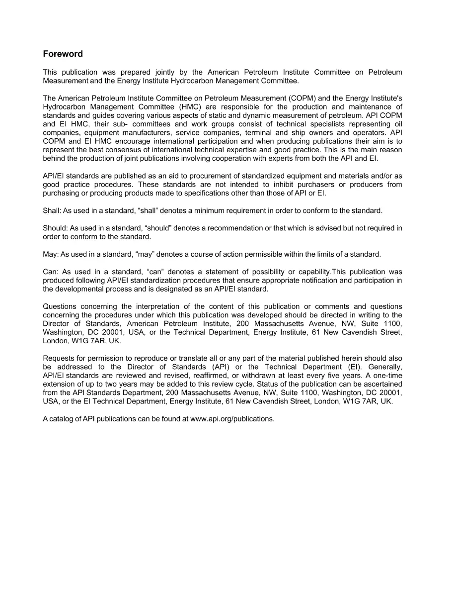 API MPMS Chapter 17.11 / EI HM 52 API MPMS Chapter 17.11 / EI HM 52 pdf