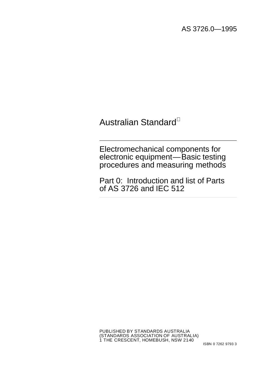 AS 3726.0-1995 AS 3726.0-1995 pdf