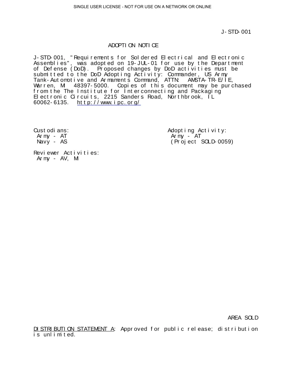 IPC J-STD-001G pdf