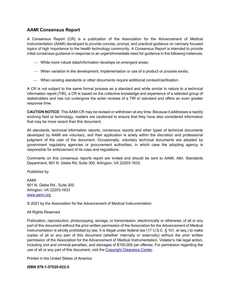 AAMI CR510:2021 AAMI CR510:2021 pdf