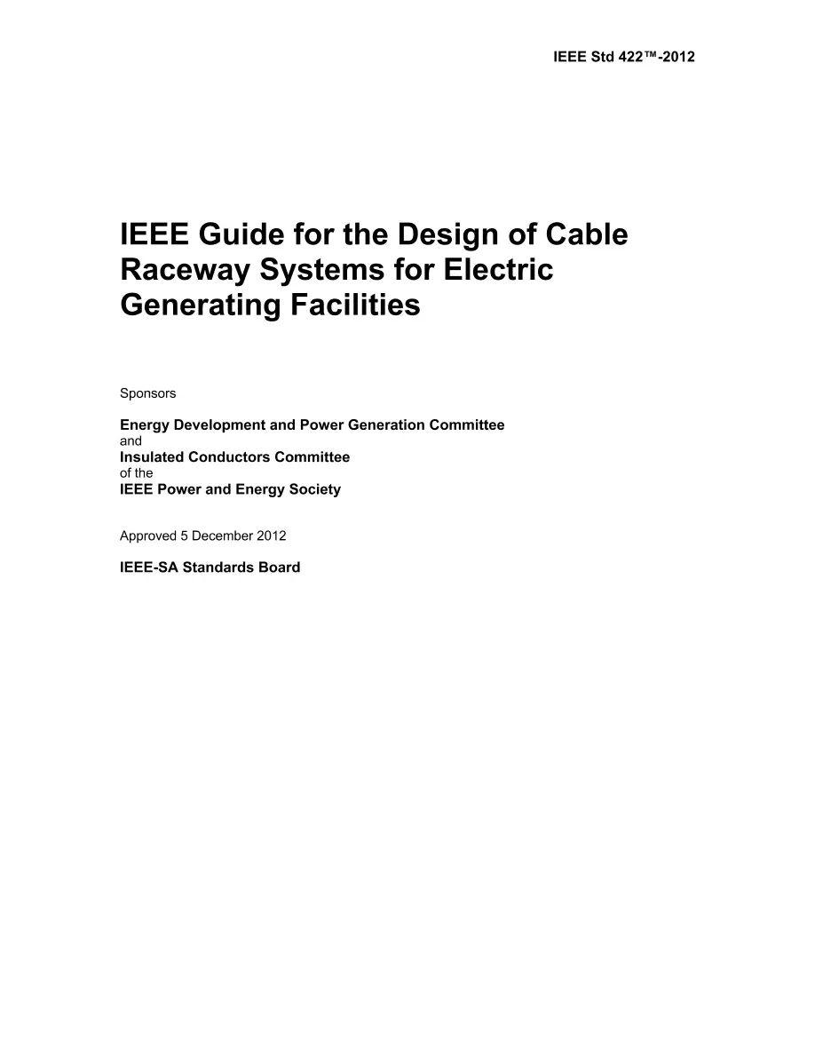 IEEE 422-2012 IEEE 422-2012 pdf