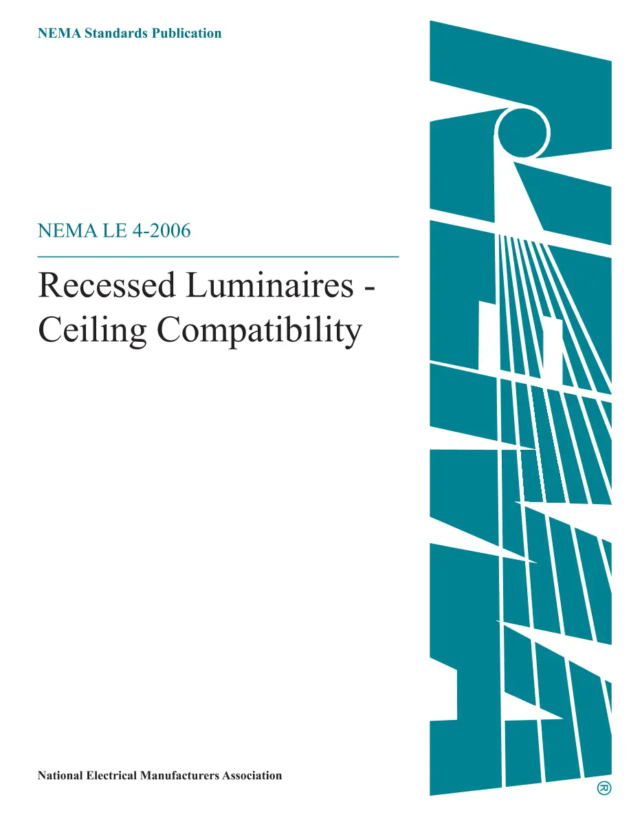 NEMA LE 4-2006 NEMA LE 4-2006 pdf