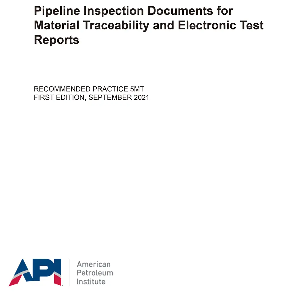 API Recommended Practice 5MT-2021 PDF API Recommended Practice 5MT-2021 PDF