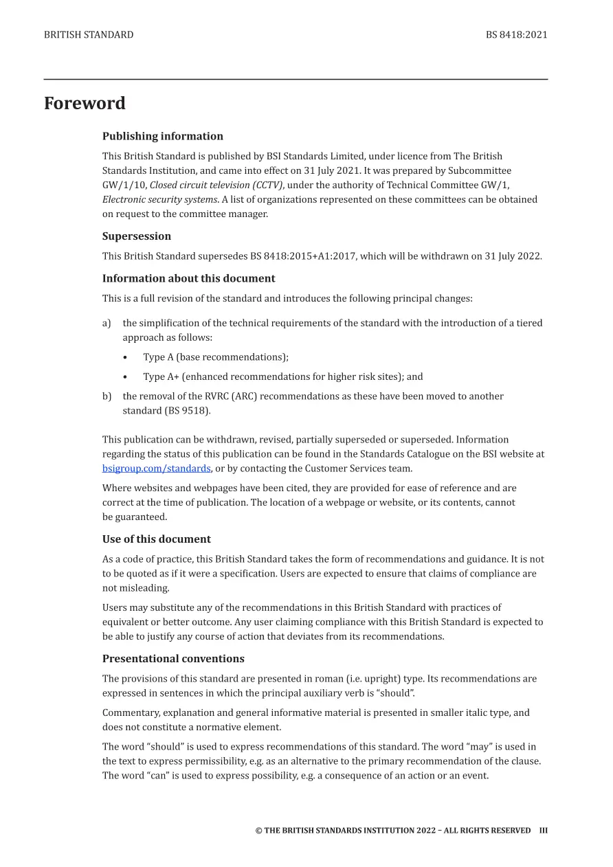 BS 8418:2021 BS 8418:2021 pdf