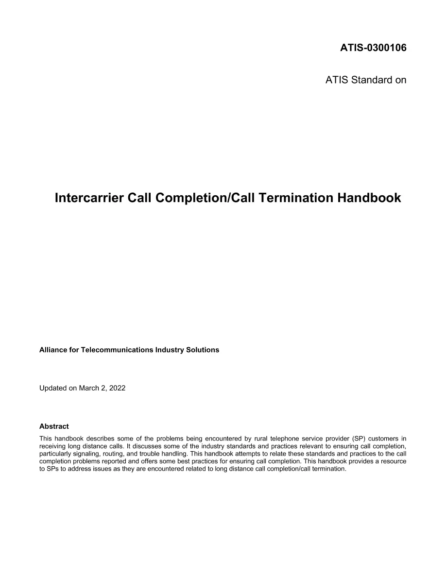 ATIS 0300106(2022-03) ATIS 0300106(2022-03) pdf