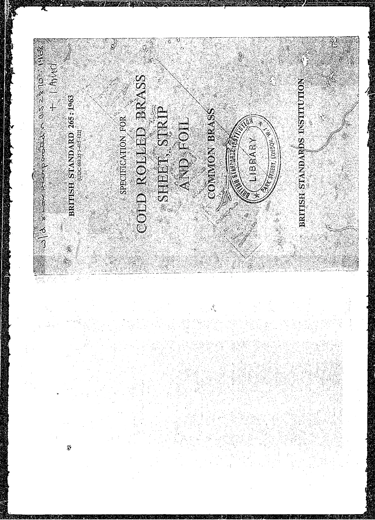 BS 265:1963 pdf