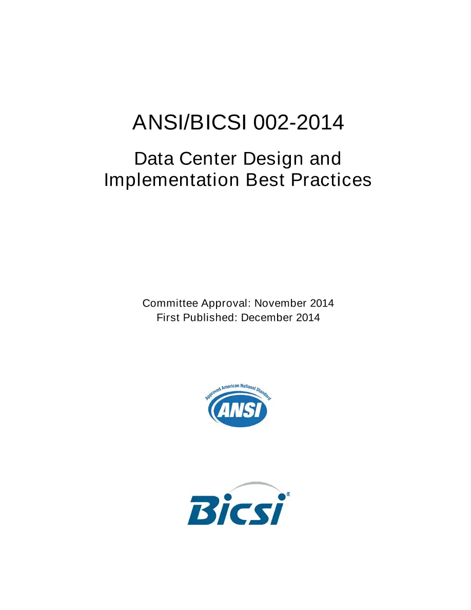 BICSI 002-2014 BICSI 002-2014 pdf