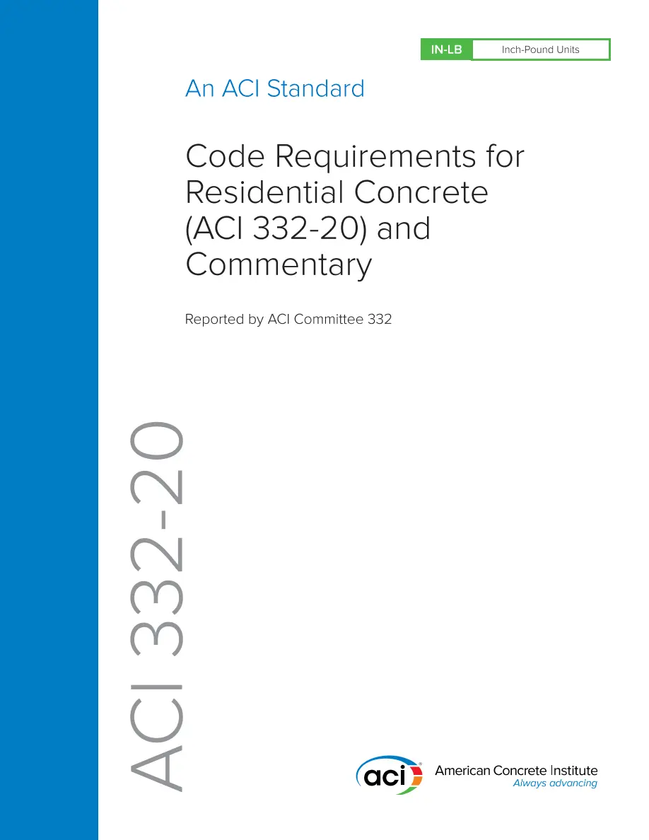 ACI 332-20 ACI 332-20 pdf
