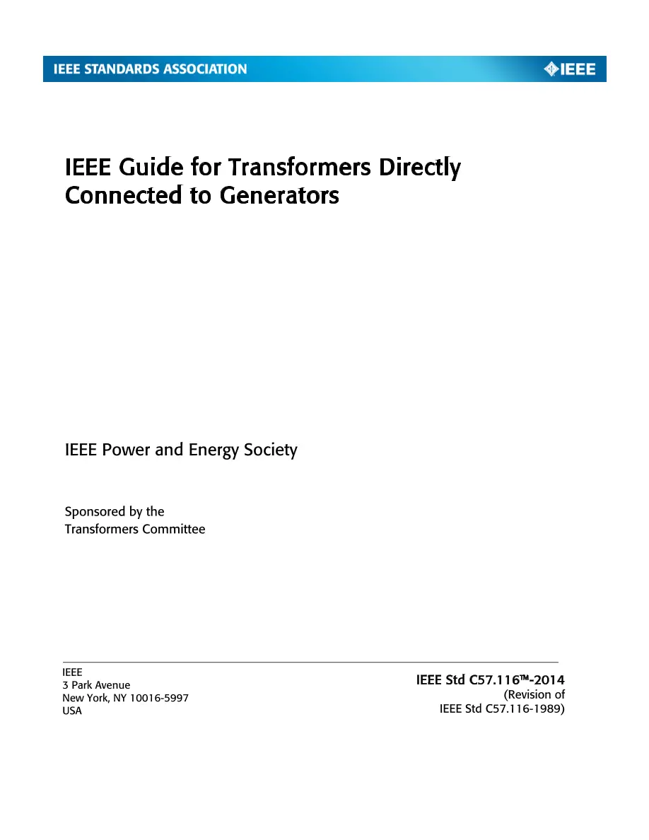 IEEE C57.116-2014 IEEE C57.116-2014 pdf