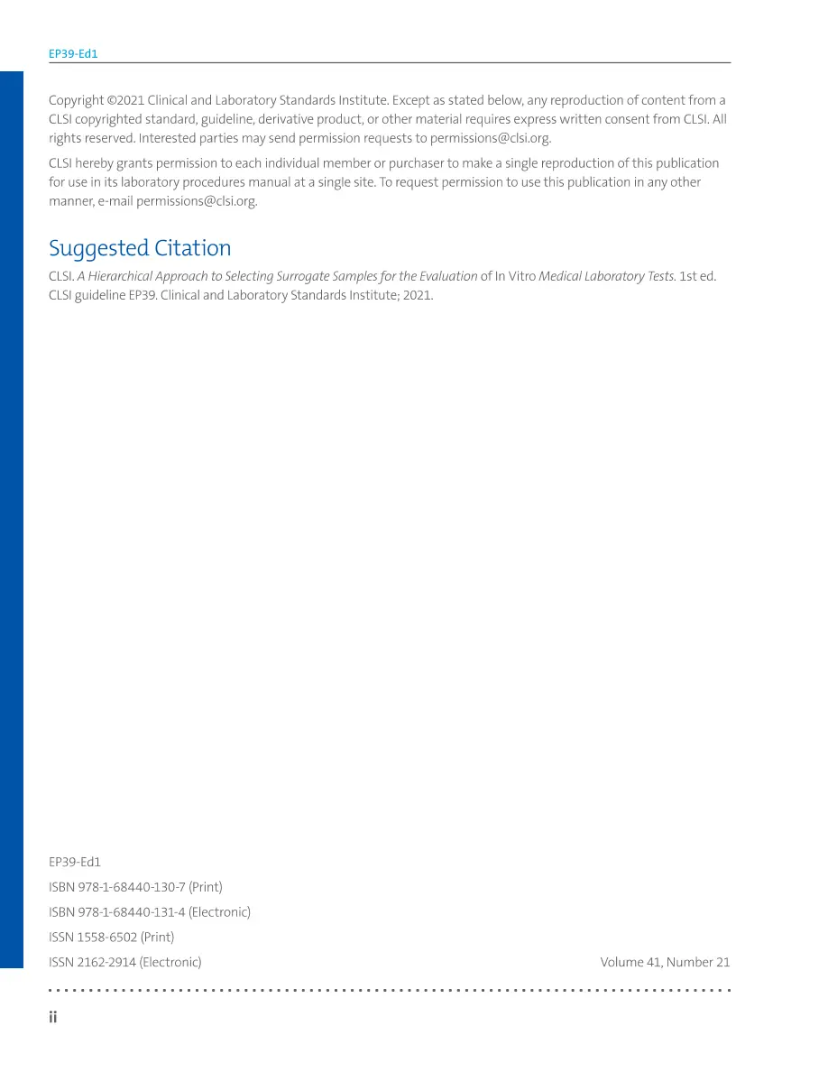 CLSI EP39 CLSI EP39 pdf