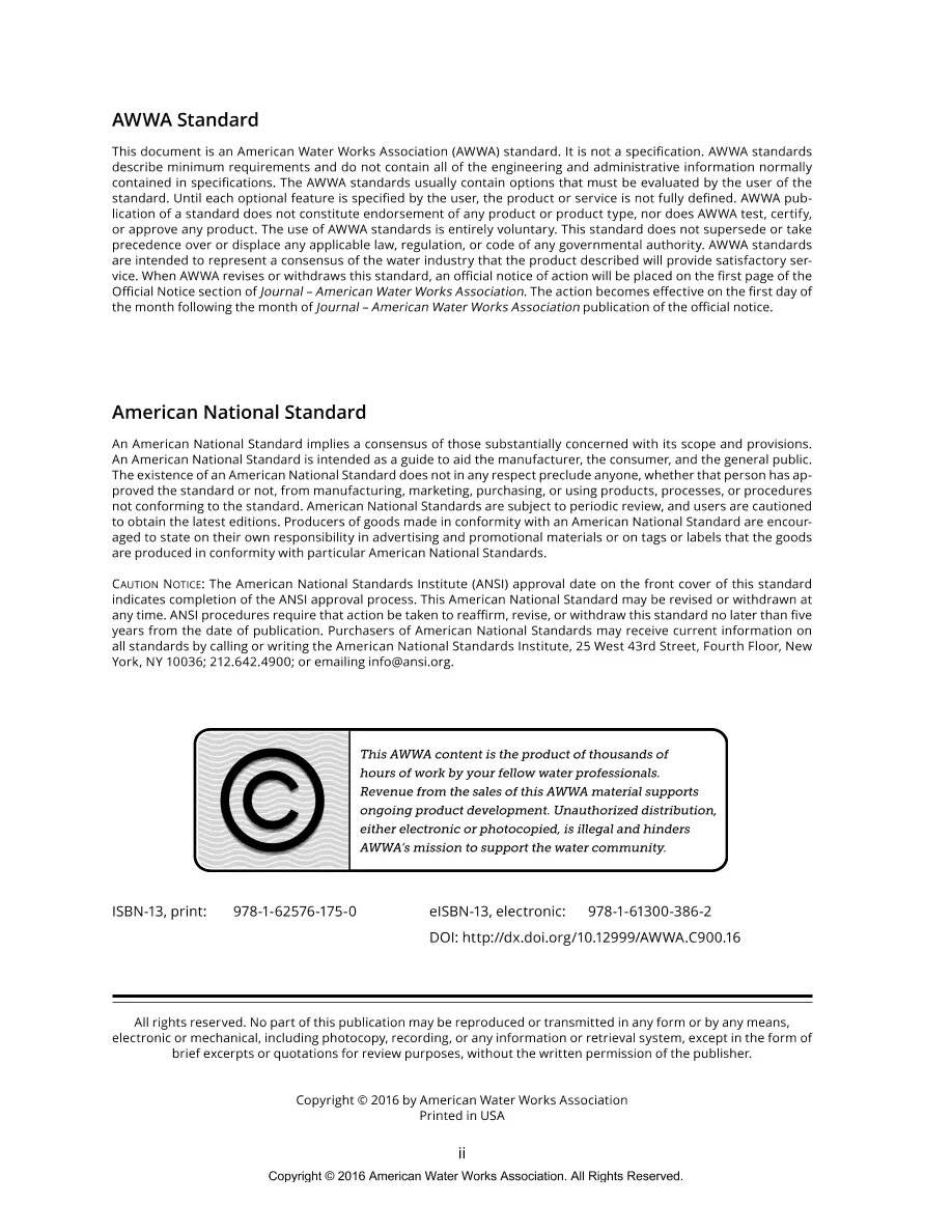 AWWA C900-16 pdf