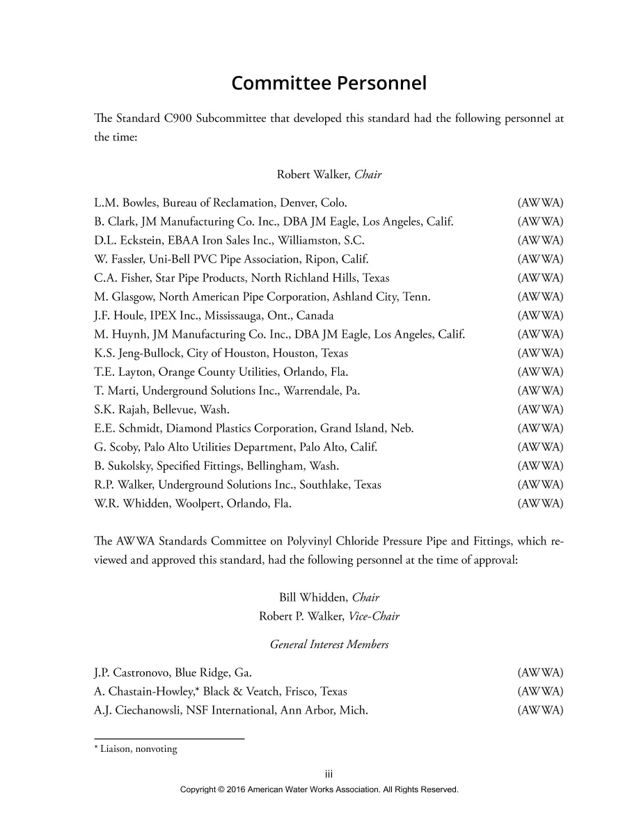 AWWA C900-16 pdf
