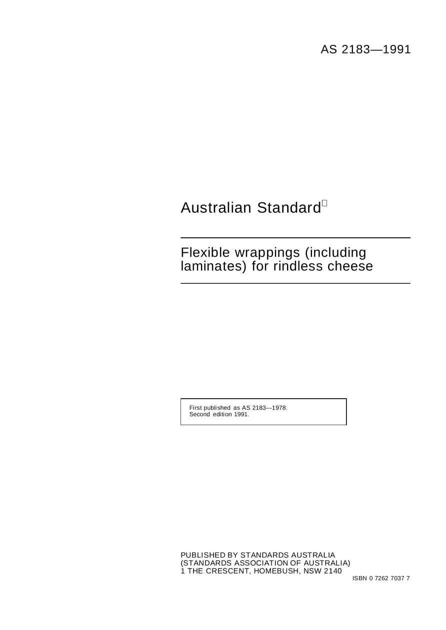 AS 2183-1991 AS 2183-1991 pdf