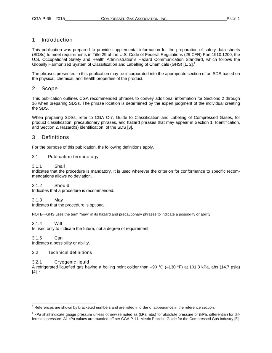 CGA P-65 CGA P-65 pdf
