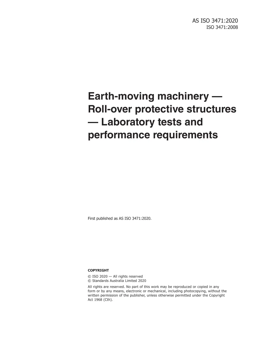 AS ISO 3471:2020 AS ISO 3471:2020 pdf