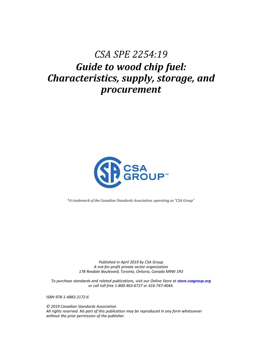 CSA SPE 2254:19 CSA SPE 2254:19 pdf