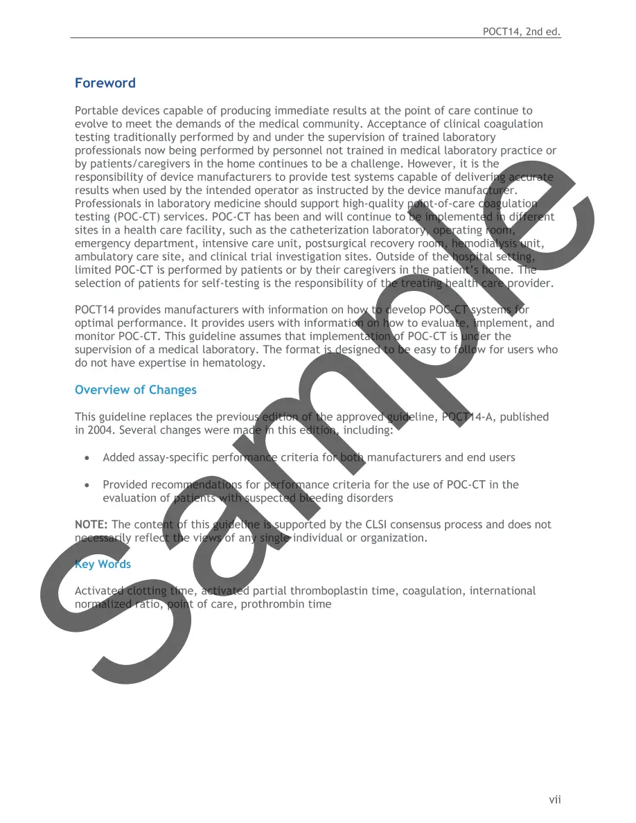 CLSI POCT14 CLSI POCT14 pdf