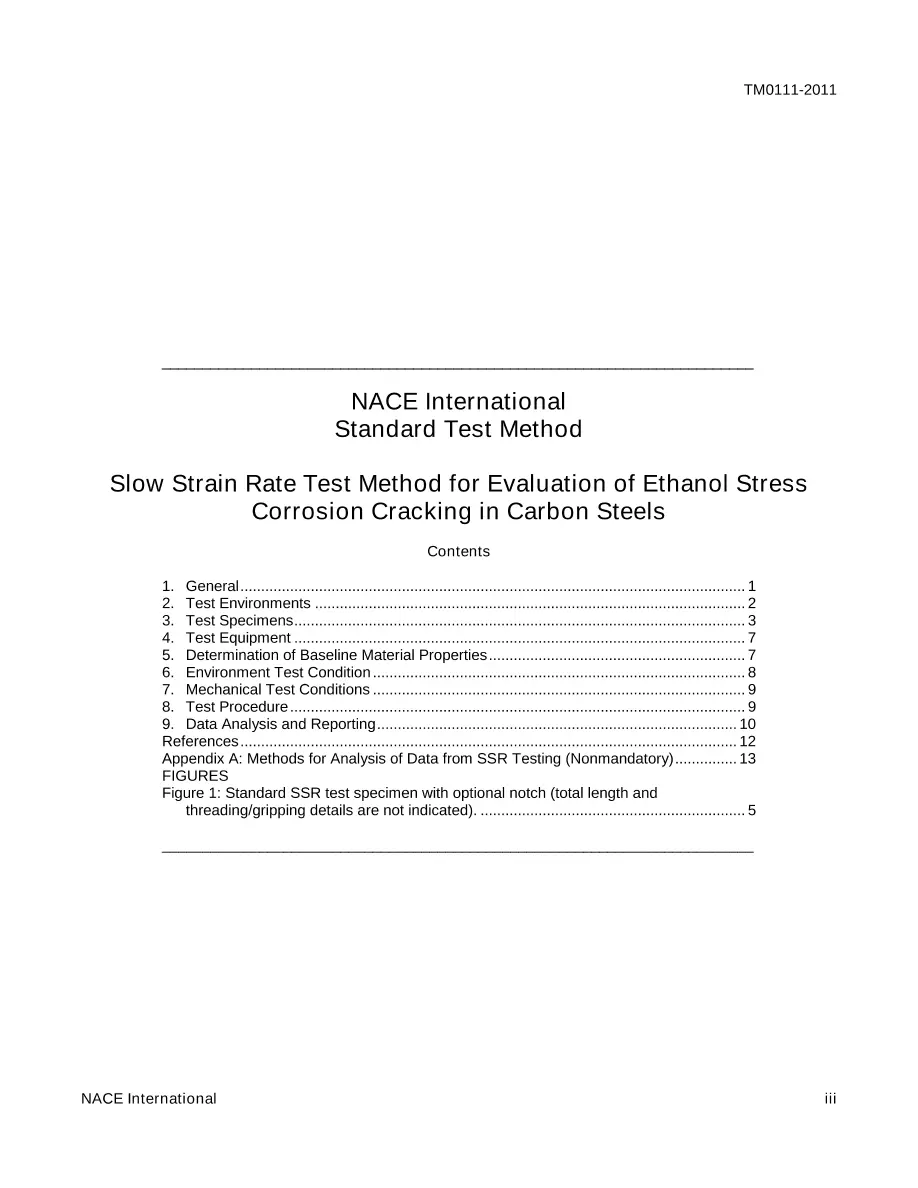 NACE TM0111-2011 NACE TM0111-2011 pdf
