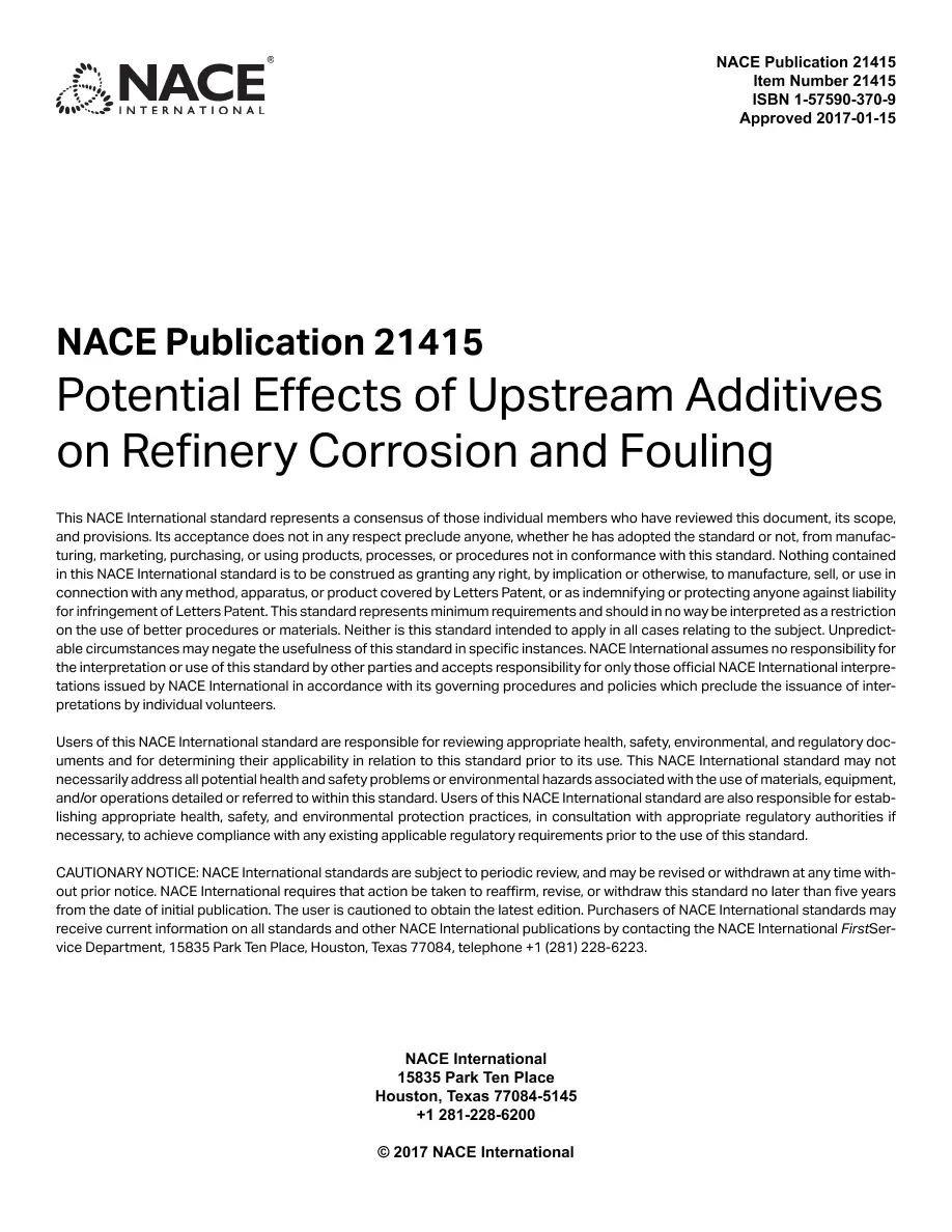 NACE 21415 NACE 21415 pdf