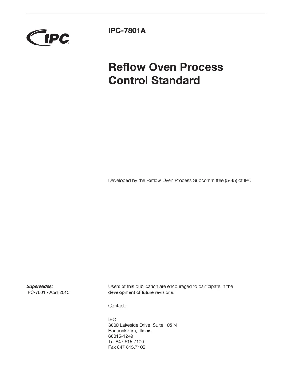 IPC 7801A:2022 pdf