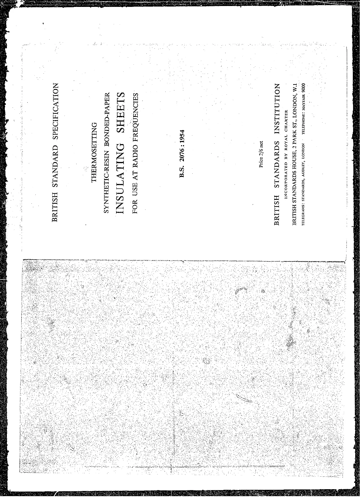 BS 2076:1954 BS 2076:1954 pdf
