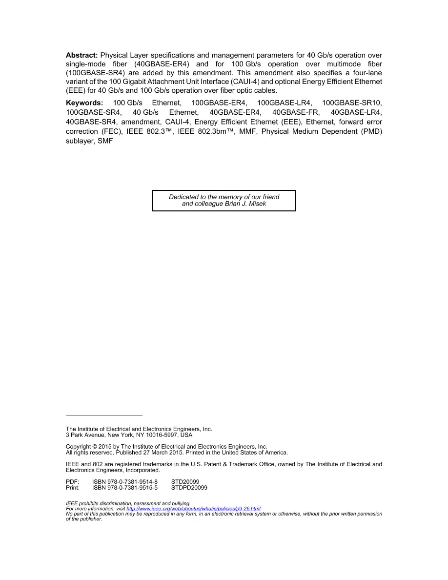 IEEE 802.3bm-2015 IEEE 802.3bm-2015 pdf