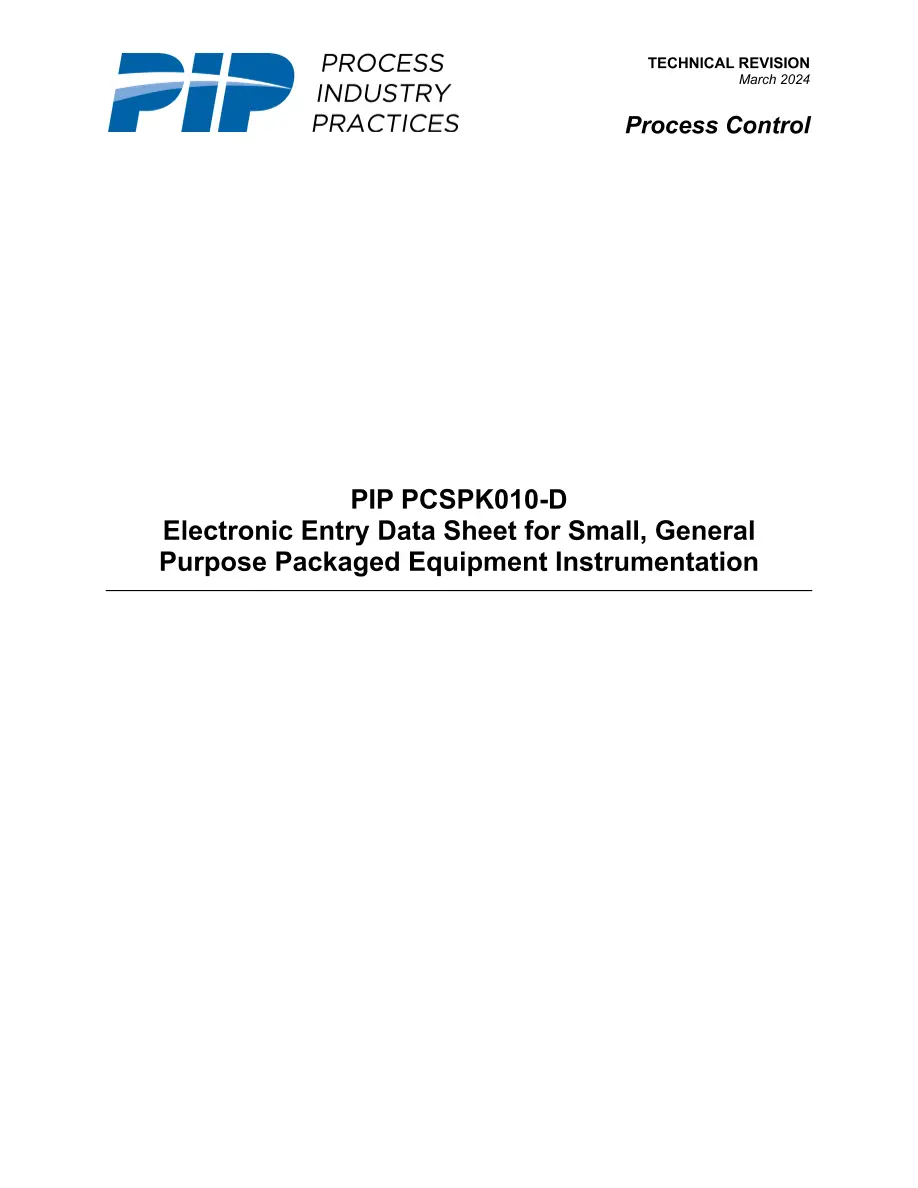 PIP PCSPK010 pdf