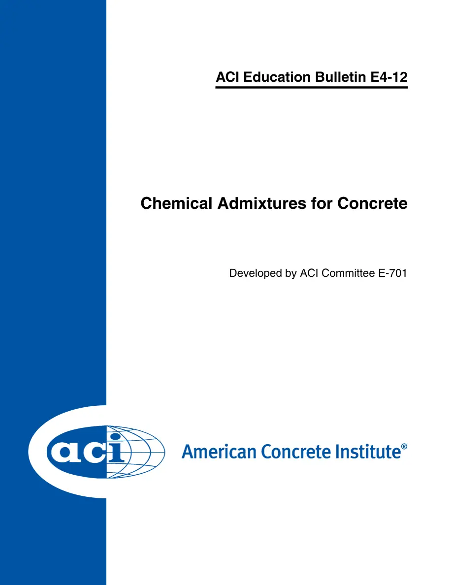 ACI E4-12 ACI E4-12 pdf