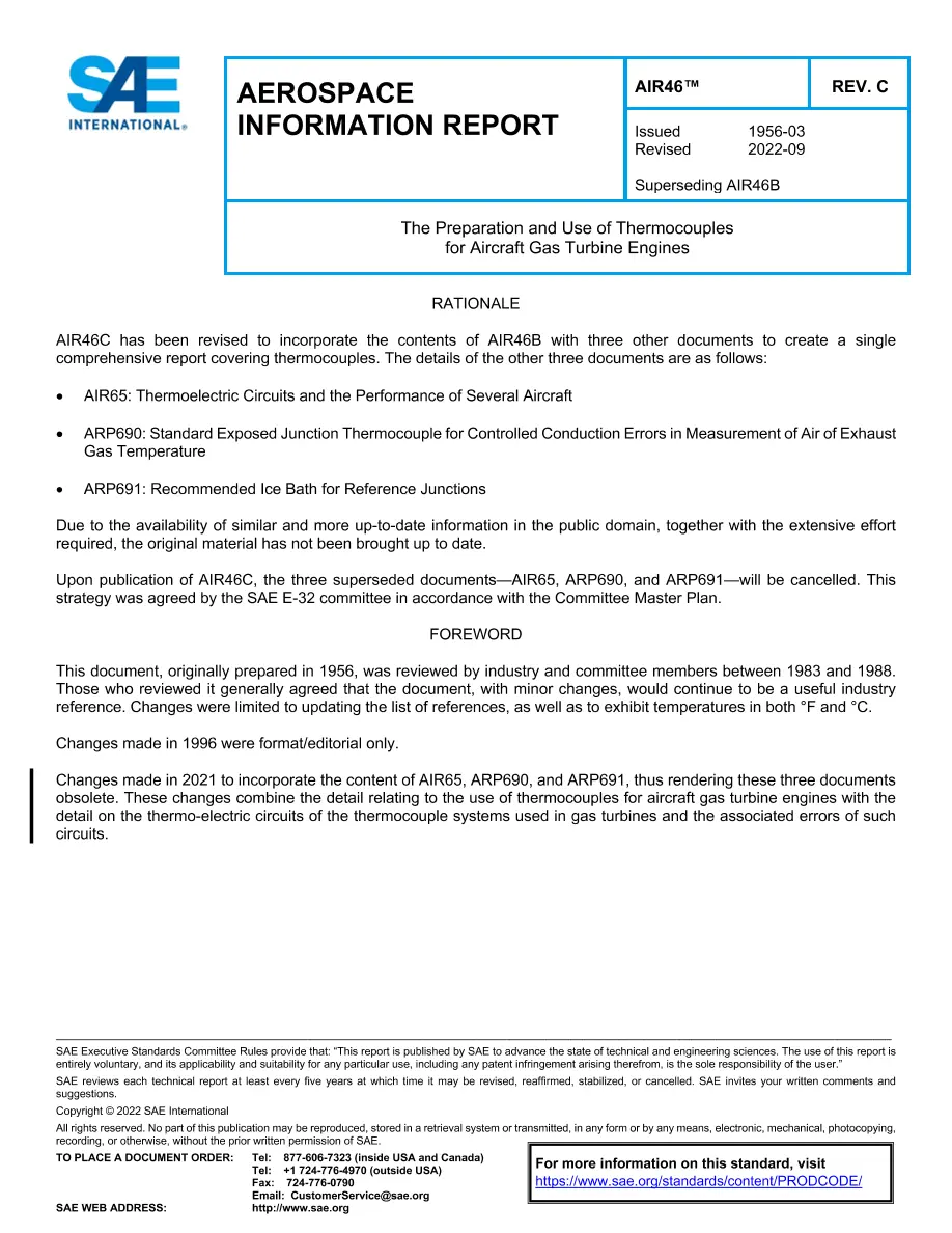 SAE AIR46C SAE AIR46C pdf