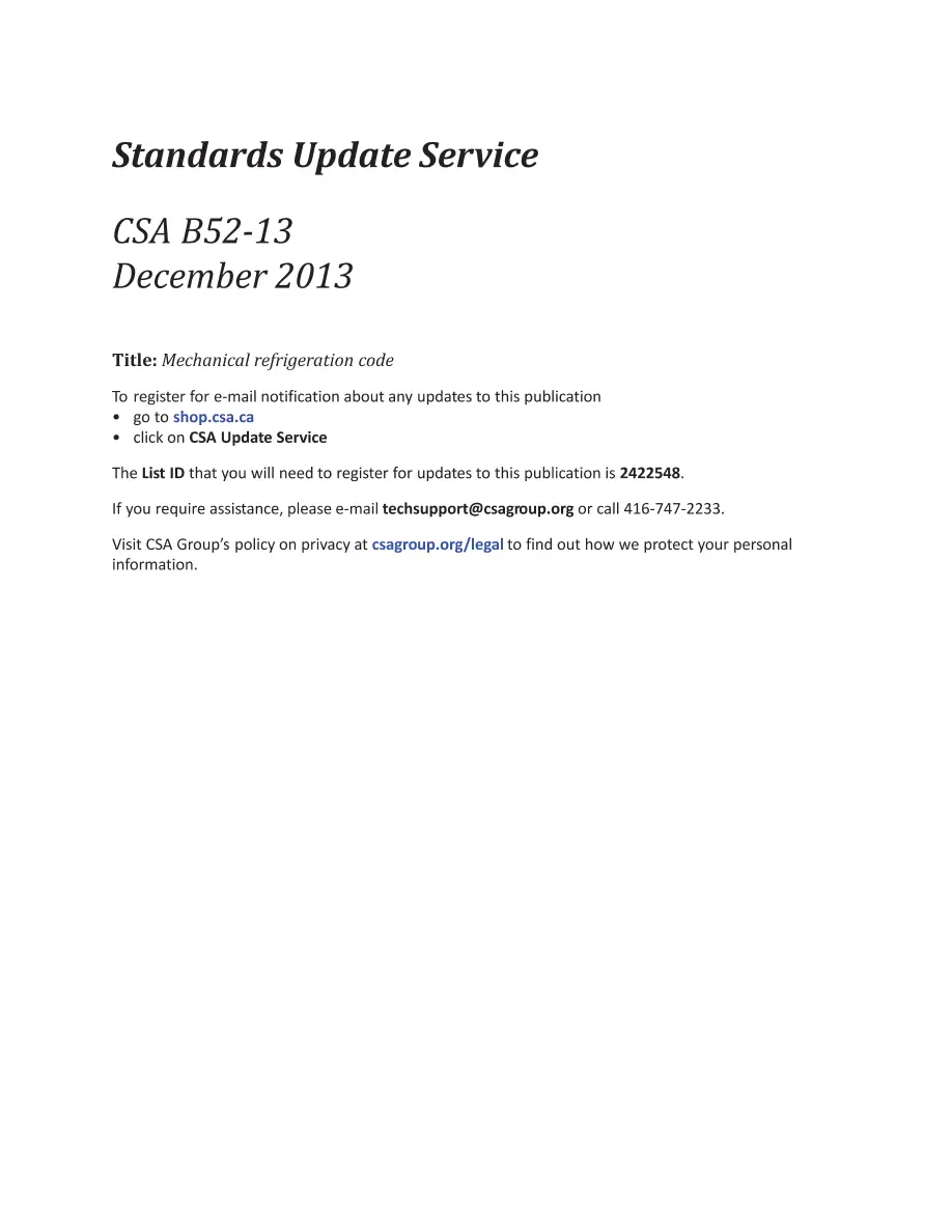 CSA B52-13 pdf
