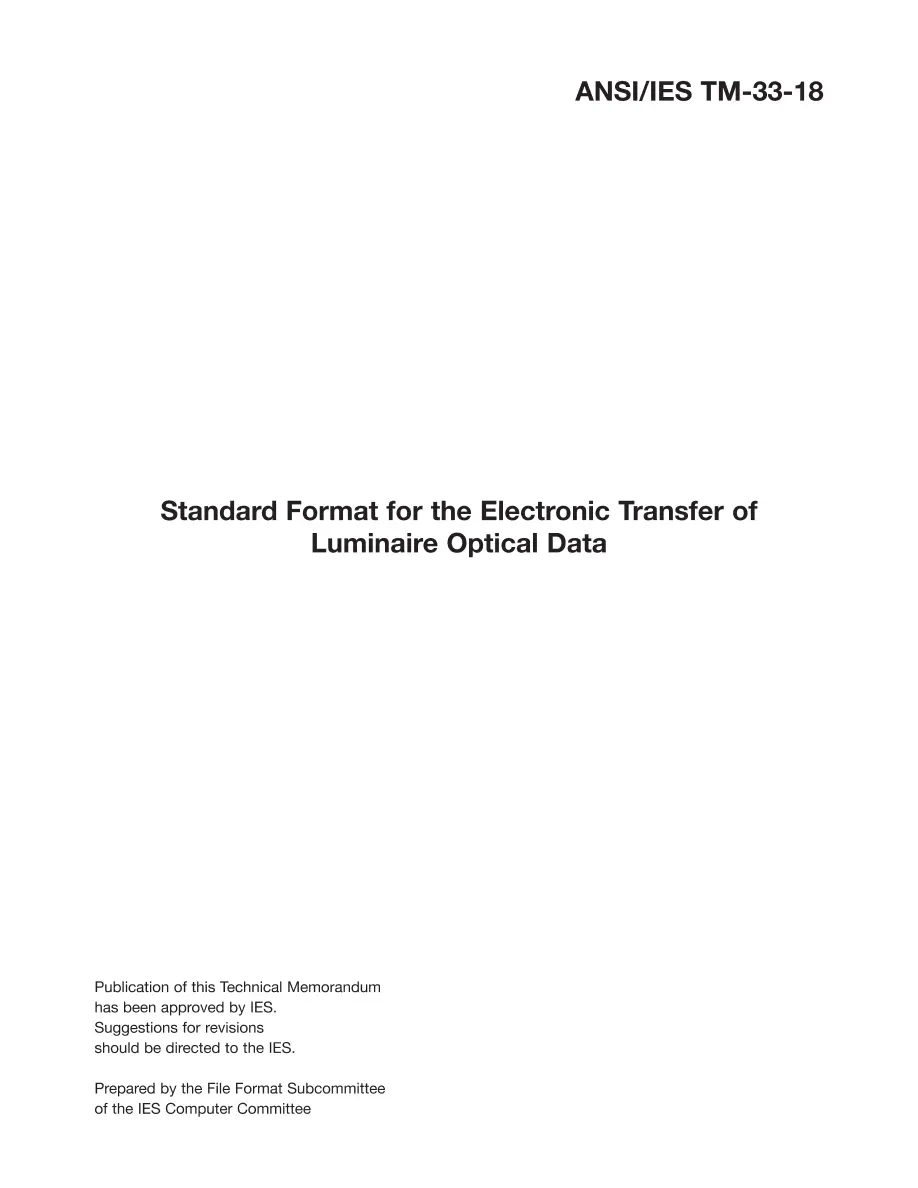 IES TM-33-18 IES TM-33-18 pdf