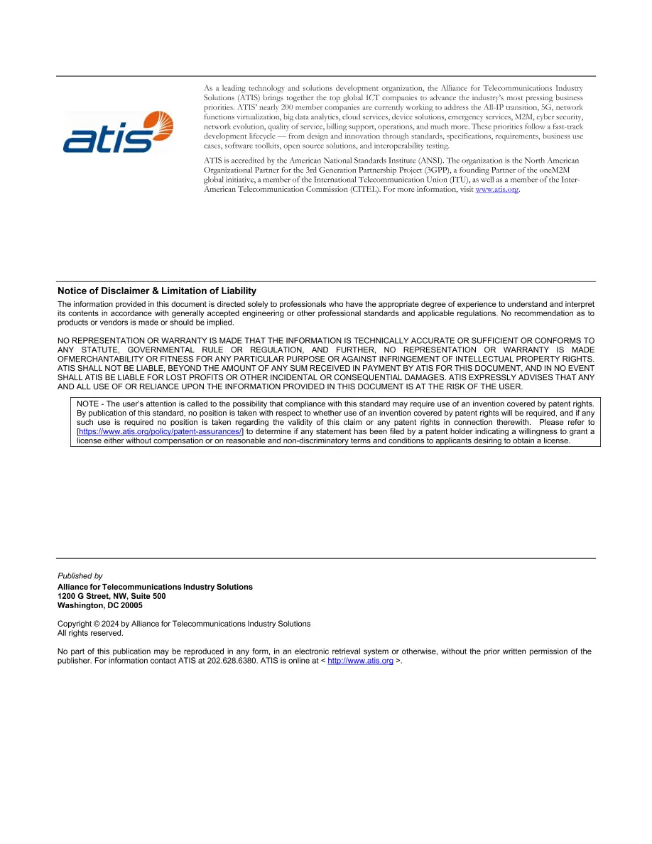 ATIS 0300116 pdf