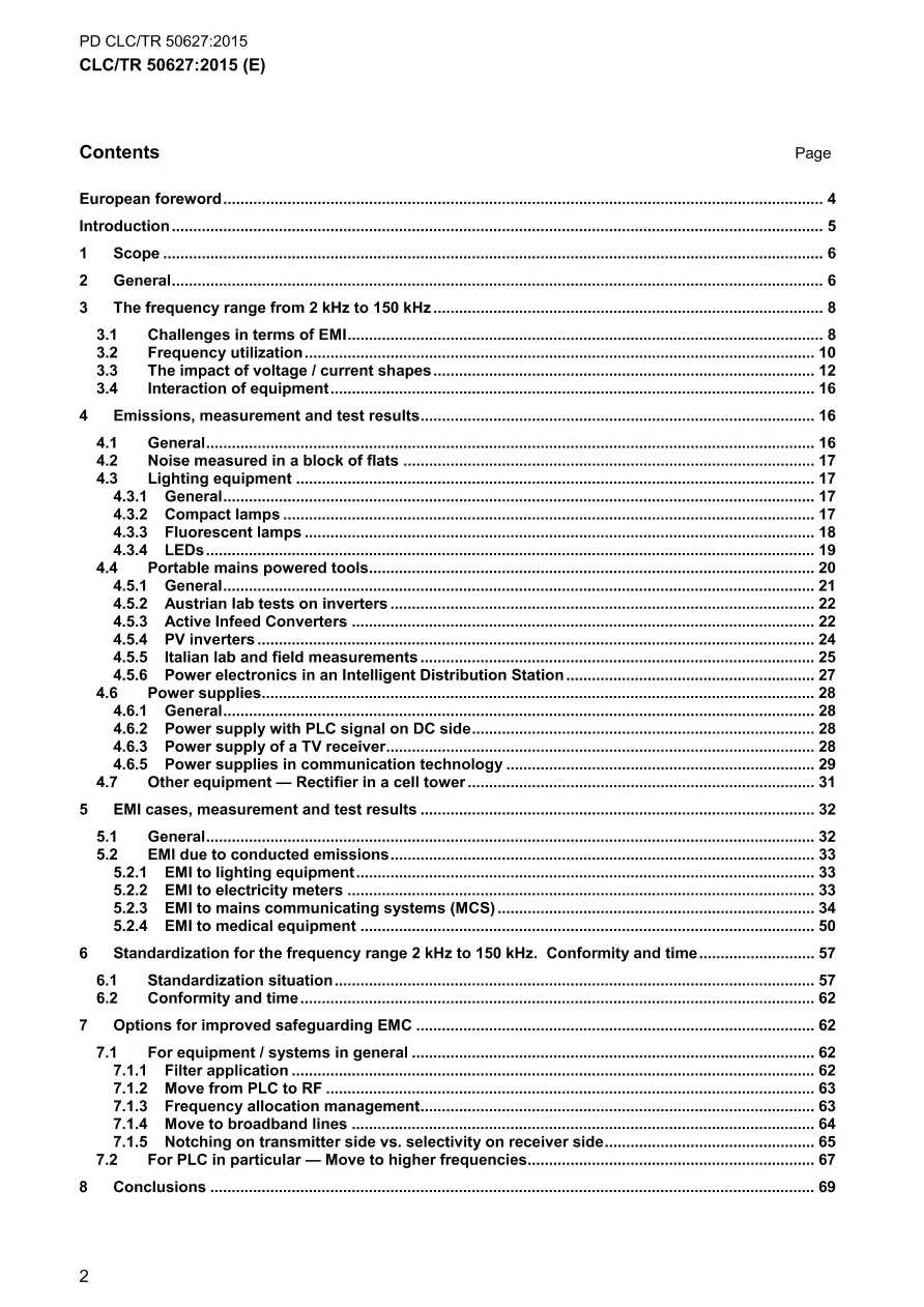 BS PD CLC/TR 50627:2015 BS PD CLC/TR 50627:2015 pdf
