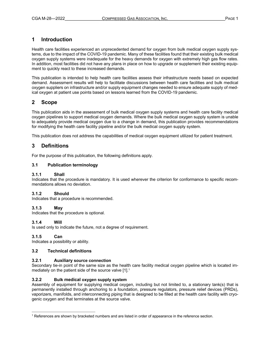 CGA M-28 pdf