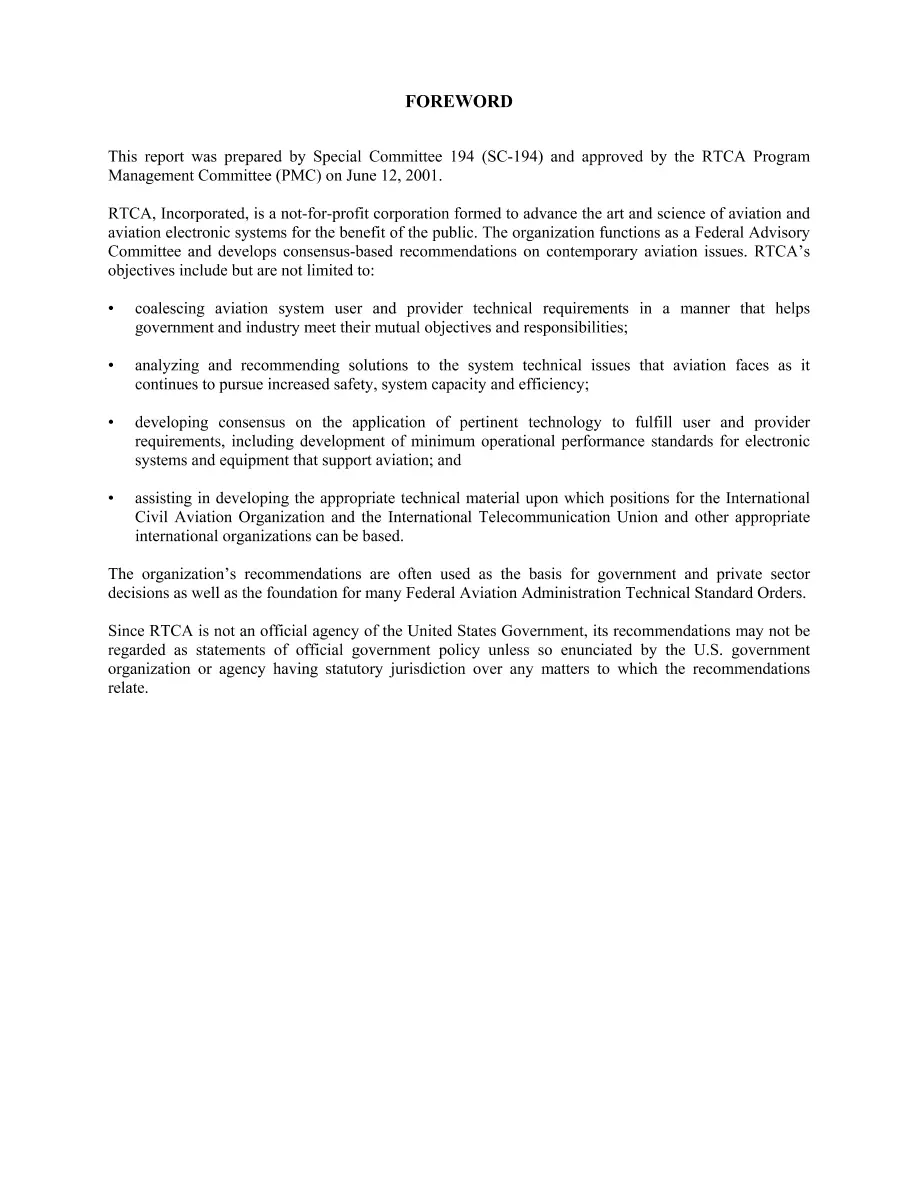 RTCA DO-269 pdf