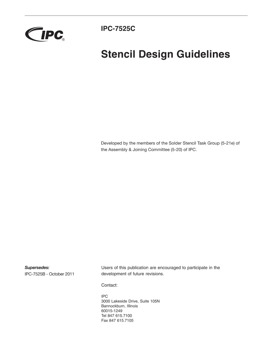IPC 7525C pdf