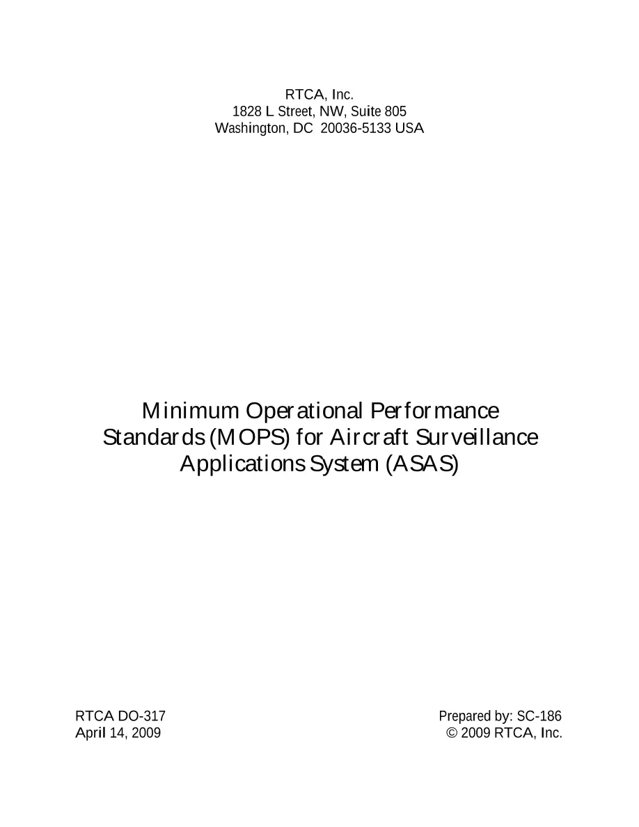 RTCA DO-317 pdf