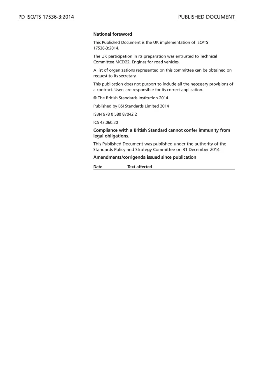 BS PD ISO/TS 17536-3:2014 BS PD ISO/TS 17536-3:2014 pdf