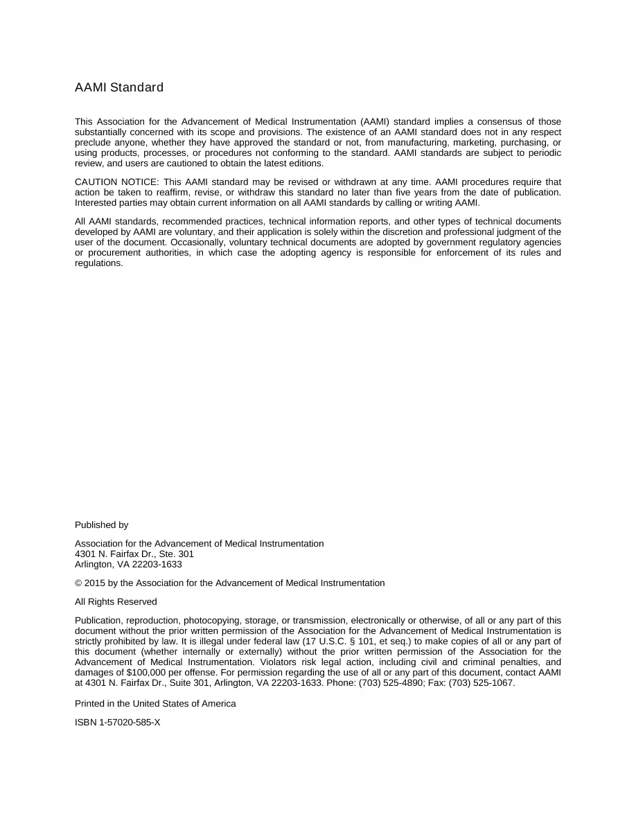 AAMI ST91:2015 AAMI ST91:2015 pdf