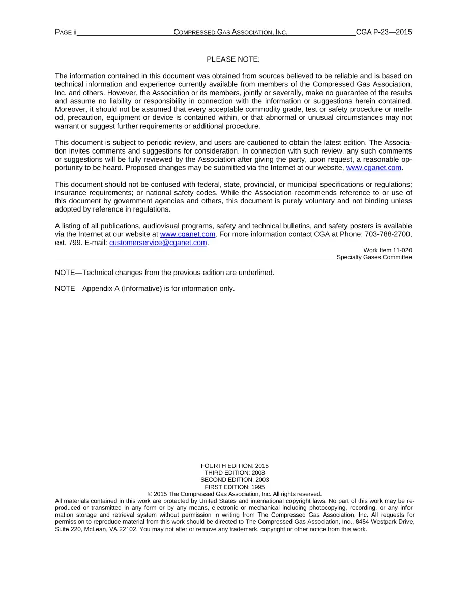 CGA P-23 pdf
