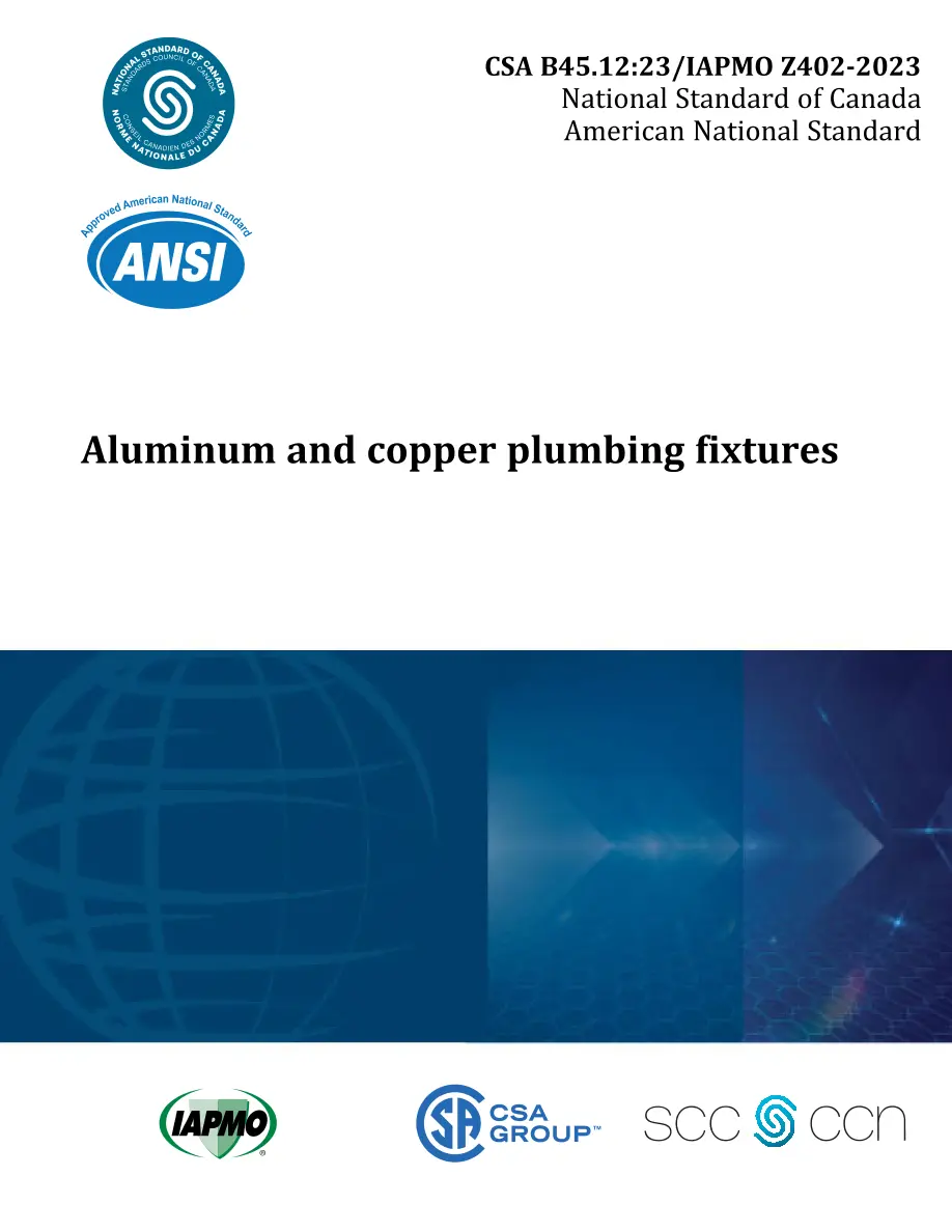 CSA B45.12:23/IAPMO Z402-2023 CSA B45.12:23/IAPMO Z402-2023 pdf