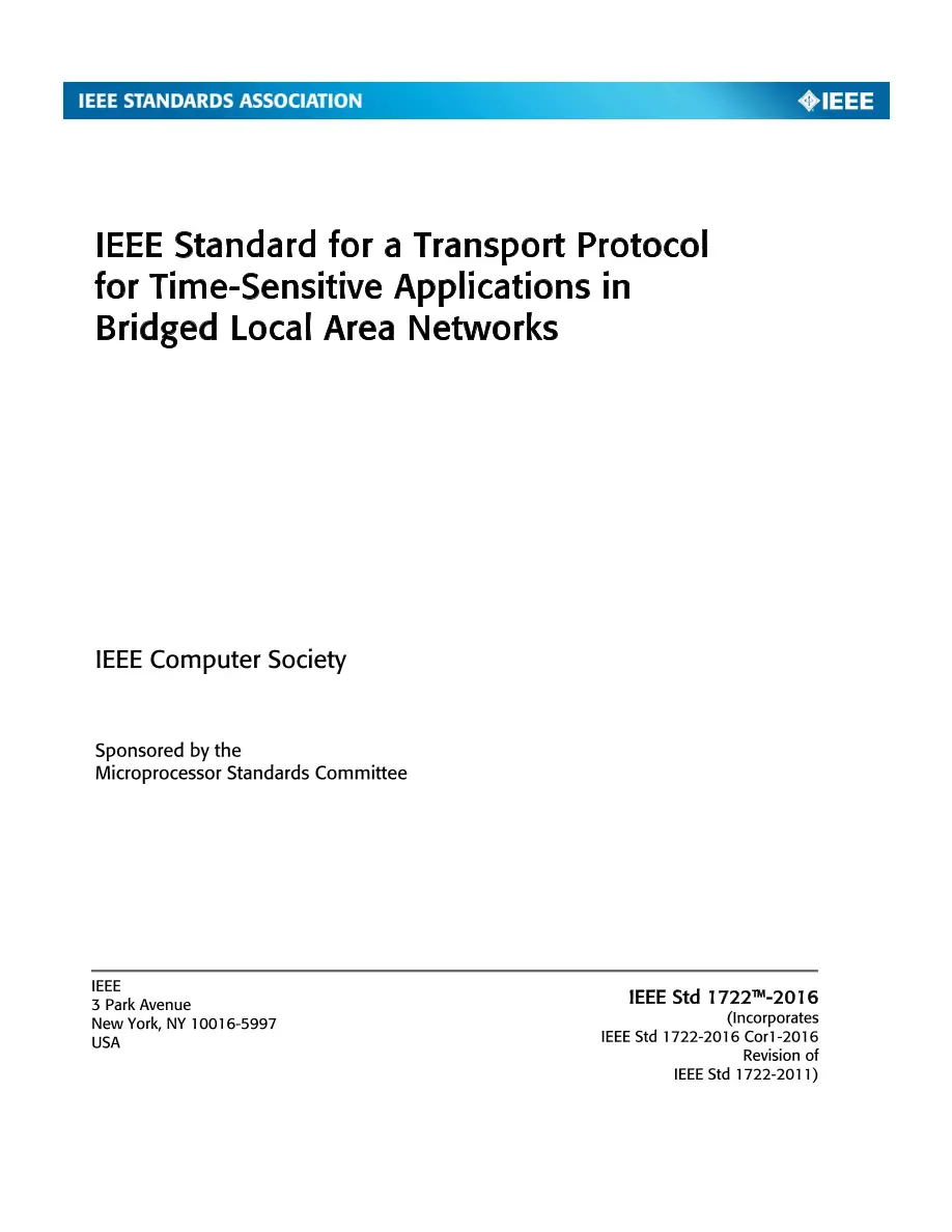 IEEE 1722-2016 IEEE 1722-2016 pdf